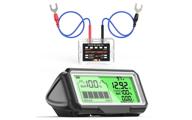 Ancel Bm200 Pro 12v Led Car Battery Tester Monitor Head-up Display Waterproof Soh Soc Charging Battery Capacity Analyzer