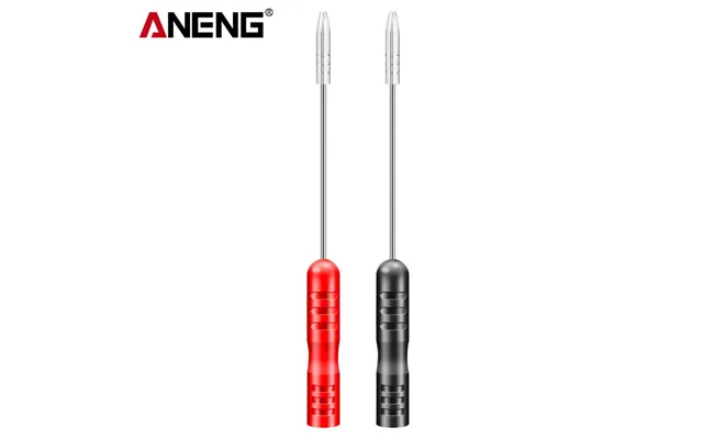 Aneng Pt2003 2pcs Multimeter Test Lead Extention Piercing Needle Tip Probe 1000v 10a Red Black Insulation Piercing Pins