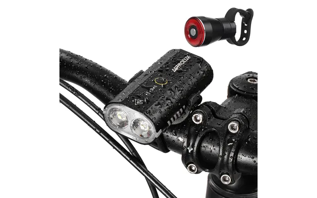 Astrolux Bc2 Double 800lm Led Bright Bike Light 2600mah Battery Ip64 Waterproof 5 Light Modes Type-c Rechargeable Bicyc