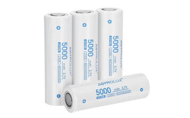 Astrolux C2150 5000mah 3c 3.7v 21700 Li-ion Battery Flat-top Unprotected 15a High Performance Rechargeable Lithium Powe