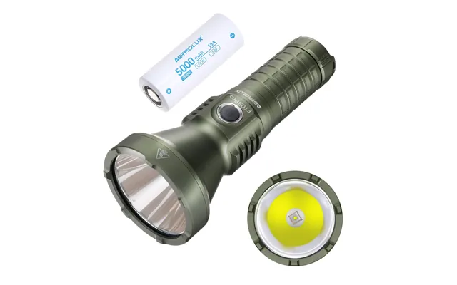 Astroluxâ Ft03 Pro Hi50 Led 3050lm High Lumen Flashlight 1280m Thrower Usb-c Rechargeable Power By 5000mah 26650 Battery
