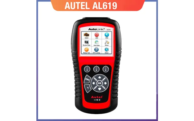 Autel Al619 Car Diagnostic Tool Obd2 Auto Scanner Diagnostic Tool Obd 2 Supported Multiple Languages Abs Srs System Diag