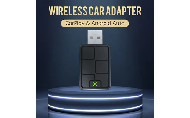 Babaolong 2-in-1 Wired To Wireless Carplay Adapter Android Auto Adapter Plug Car Machine Interconnection Converter