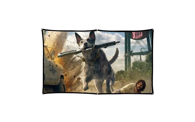 Bakeey 100 120inch Easy White Projection Screen 16 9 Foldable Anti-wrinkle Wide-angle Screen For Outdoors Travelling Mee