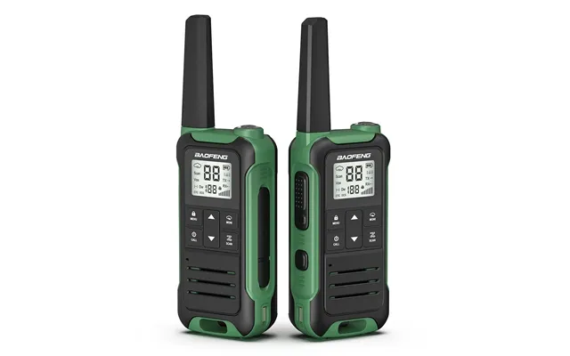 Baofeng Bf-t22 Walkie Talkies 16 Channels 446mhz Pmr License-free Two-way Radios Led Flashlight Hands-free Voxs 1400mah