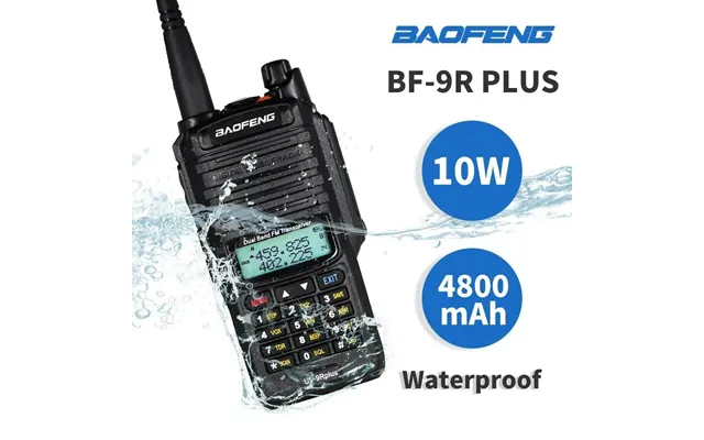 Baofeng Uv-9r Plus Walkie Talkie Uv 9r High Power 10w Waterproof Portable Hunting Ham Radio Uv9r 20km Dual Band Hf Trans