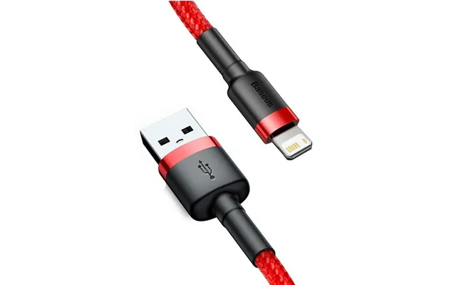 Baseus 2.4a Usb-a To Ip Cable Fast Charging Data Transmission Nylon Braided Core Line 0