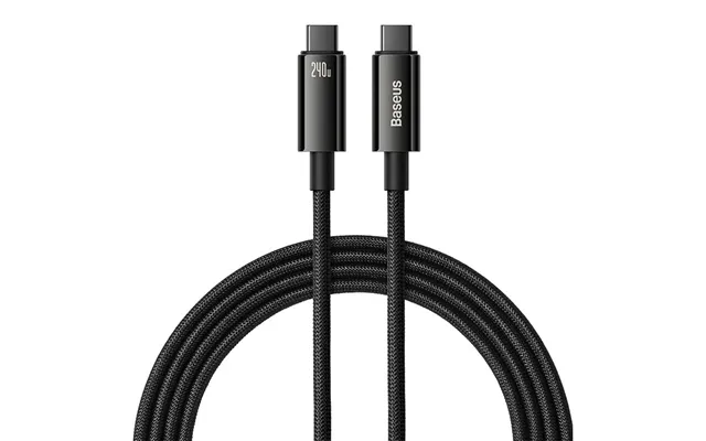 Baseus Tungsten Gold 240w Type-c To Type-c Cable Pd3.1 Power Delivery Fast Charging Data Transmission Tinned Copper Core