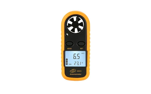 Benetech Gm816 Digital Anemometer Wind Speed Mini Air Airflow Temperature With Lcd Backlight Wind Speed Meter