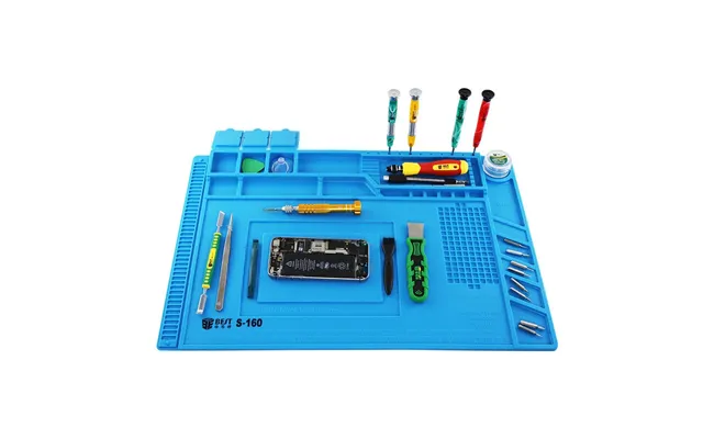 Best S160 Magnetic Heat Insulation Silicone Pad Desk Mat Maintenance Platform Bga Soldering Repair Station
