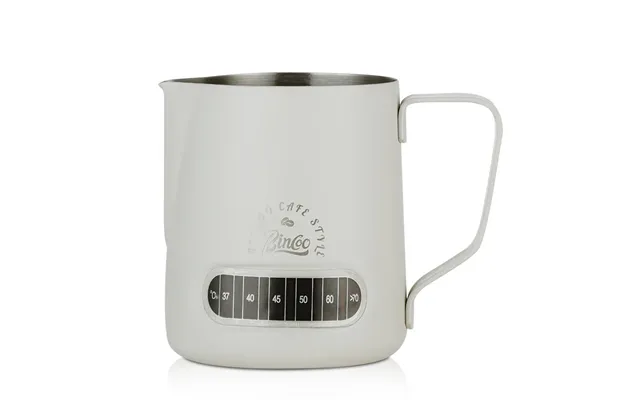 Bincoo 400ml 600ml Espresso Cup For Latte Art With Temperature Display Stainless Steel Latte Art Cup Professional Milk F