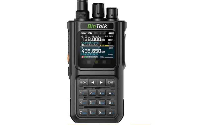 Bintolk Bt8000 10w Multi Band Radio Walkie Talkie 256 Channels Type-c Charging Bluetooth Frequency App Programming Wirel