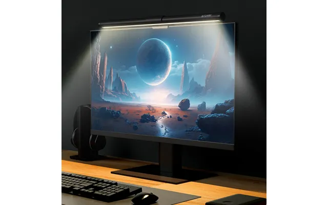Blitzwolf Bw-cml2 Air Monitor Light Bar Touch Control Eye Protection Anti-glare 300-1000lux Adjustable Cool Mix Warm Li