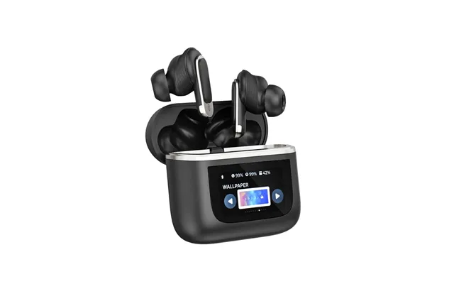 Blitzwolf Bw-fye16 Led Screen Tws Earbuds Bluetooth Earphone Colorful Touch Screen Active Noise Cancelling 32h Battery