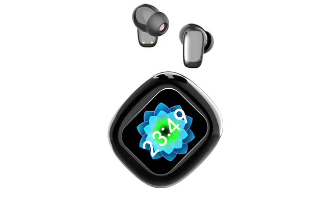 Blitzwolf Bw-fye16 Plus Led Screen Tws Earbuds Bluetooth Earphone Colorful Touch Screen Active Noise Cancelling With Sp
