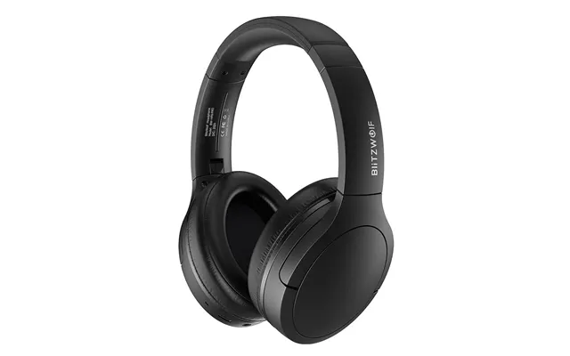 Blitzwolf Bw-hp6 Pro Wireless Headset Dual Anc Bluetooth Headset -30db Active Noise Cancelling 40mm Large Drivers Aac A