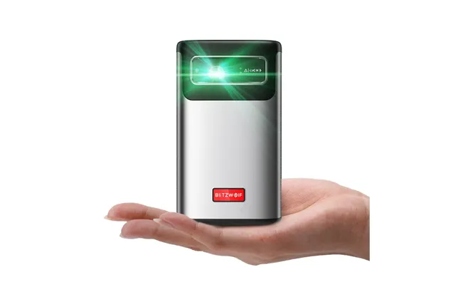 Blitzwolf Bw-vt2 Promax Dlp Mini Projector Wifi6 Android Tv Bluetooth 5