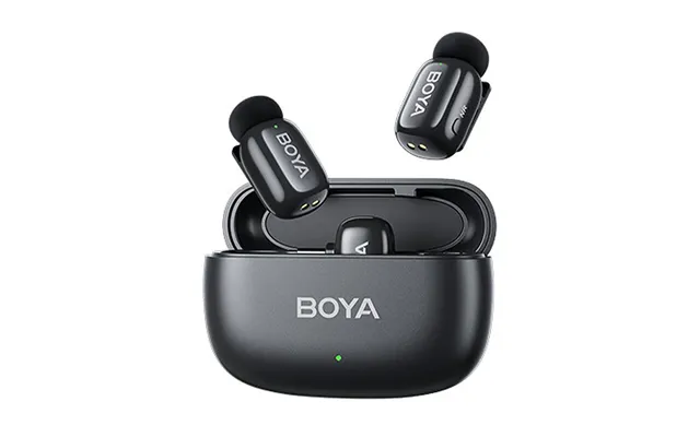 Boya Mini Wireless Lavalier Lapel Microphone Ai Intelligent Noise Cancelling Mic For Iphone Android Type-c Phone Live Br