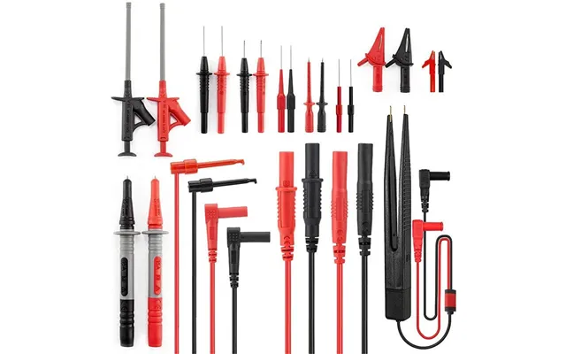 Cz Direct Kaiweets Ket05 Multimeter Test Lead Kit Stackable & Interchangeable Design With High Sensitivity Precision F