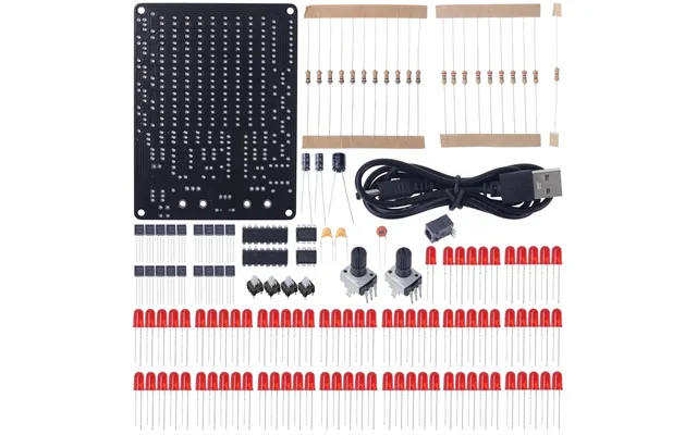 Dc5v-9v Led Chaserr Diy Kit Led Tracking Light Diy Parts Electronic Production Kit