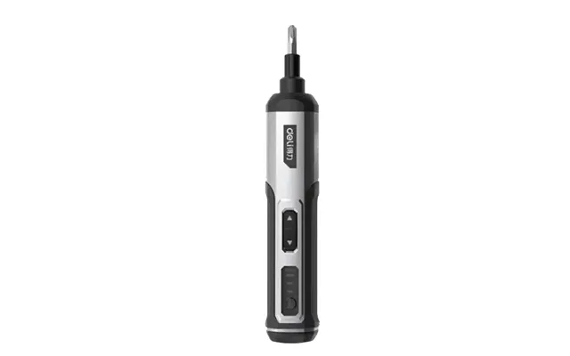 Deli Electric Screwdriver 4v Lithium Battery 2000mah 300rpm 5n M Torque Led Light 3-speed Adjustment Portable Power Tool