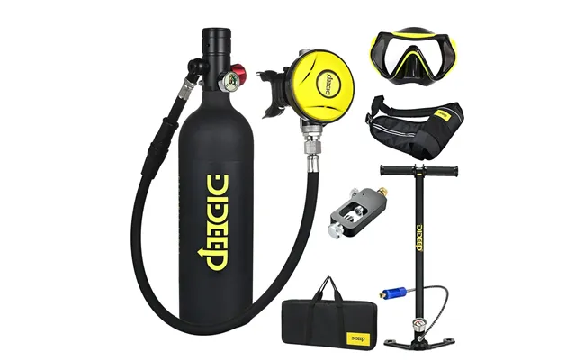Dideep X4000pro 1l Scuba Diving Tank Oxygen Diving Cylinder Equipment Air Cylinder Underwater Diving