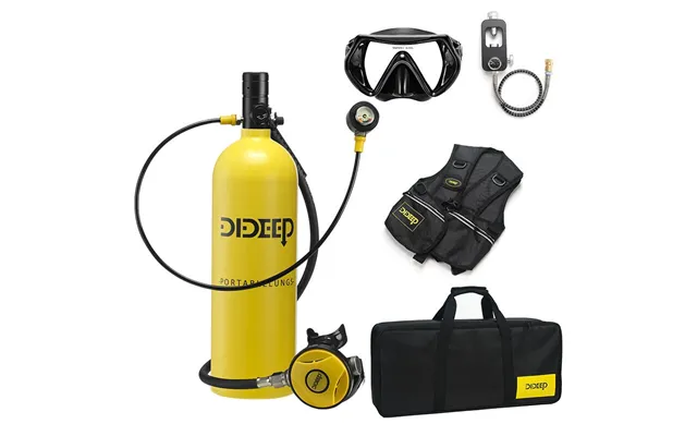 Dideep X5000pro 2l Air Oxygen Bottle Lightweight And Portable Diving Equipment Underwater Rebreather