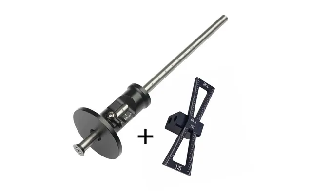Dovetail Jig Wheel Marking Gauge Tool Set Woodworking Scriber Aluminum Alloy Linear Drawing Mortise Measuring Ruler Wood