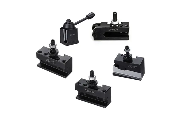 Drillpro 250-000 Cuneiform Gib Type Quick Change Tools Kit Tool Post 250 001-010 Tool Holder For Lathe Tools