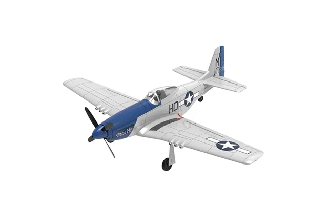 Eachine P-51d Miss Helen 2.4ghz 4ch 500mm Wingspan Brushless Motor One Key Aerobatics Xpilot Stabilization System Epp Rc