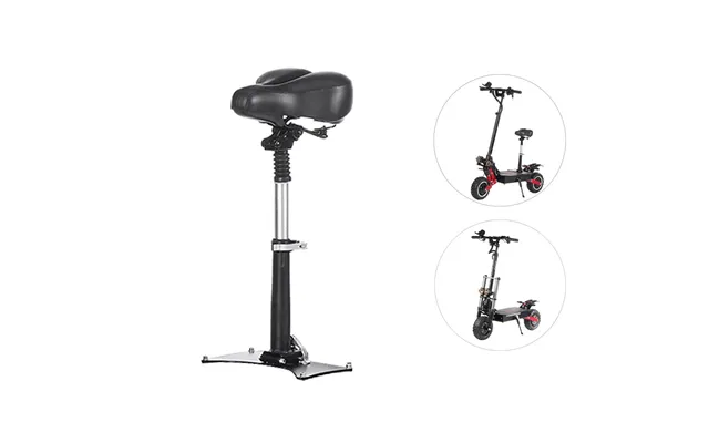 Electric Scooter Saddle Seat Professional Breathable 43-60cm Adjustable High Shock Absorbing Folding Chair Cushion For L