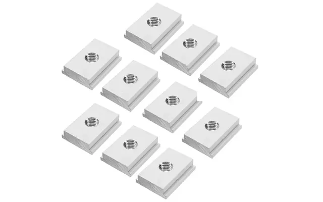 Enjoywood 10pcs M8 T-track Sliding Nut T Slot Nut For Woodworking Tool Slot Fastener