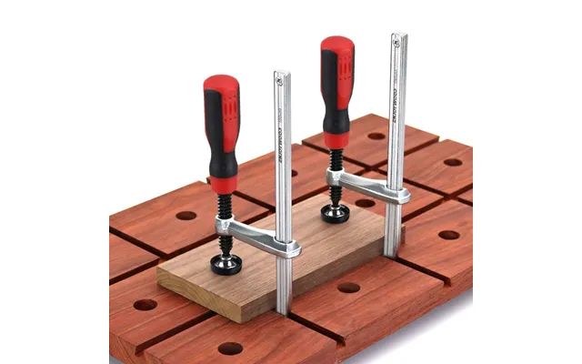 Enjoywood 160x60mm Heavy Duty Dovetail Clamp With Soft-grip Handle Woodworking Clamping Tool For Joinery Work