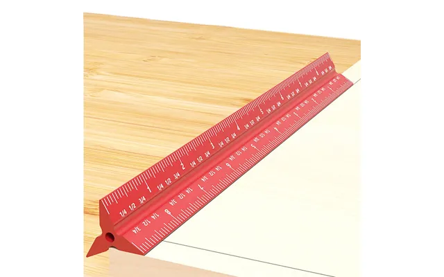 Enjoywood 6 Sided Woodworking Scriber Mm And Inch Dual-purpose 6 8 12 20inch Upgraded Measuring Tape For Accurate Markin