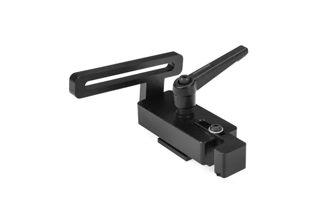 Enjoywood Aluminium Alloy Miter Track Stop Fixed T-slot Track Woodworking Limiter For 30mm 45mm Manual T-track Woodworki