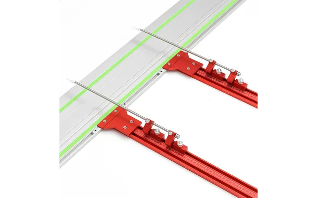 Enjoywood Upgraded Aluminum Alloy Parallel Guide System For Repeatable Cuts For Track Saw Rail Fit For Makita And Festoo