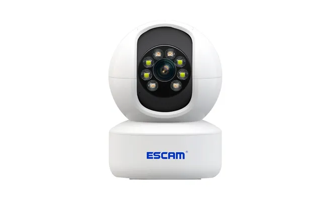 Escam Qf005 3mp Wifi Ip Camera 2.4g Wireless Ptz Cam Dual Light Source Motion Detection Two-way Intercom Night Vision Ap