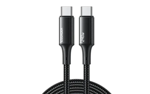 Essager Es-x45 5a 240w Type-c To Type-c Cable Pd3.1 Fast Charging Data Transmission Copper Core Line 1m 2m Long For Ipho