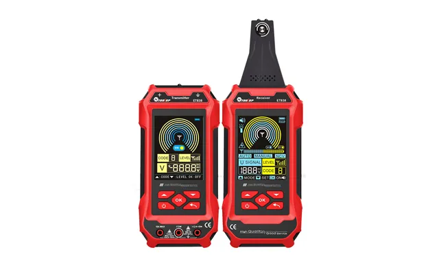 Et836 Et838 Underground Cable Tester Locator Wire Tracker Detection Multimeter Wall Electrical Lines Water And Gas Suppl