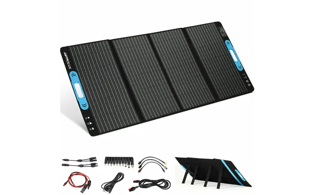 Eu Direct Astrolux Fsp200 18v 200w Foldable Solar Panel Portable Solar Battery Charger With Usb Dc Multi-contact 4 Mu