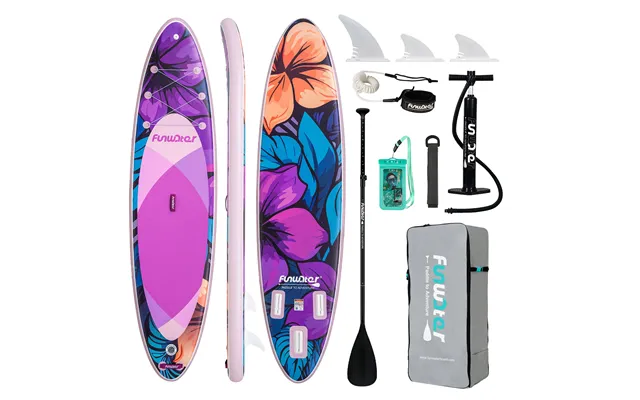 Eu Direct Funwater 335cm Inflatable Stand Up Paddle Board Surfboard Large Size For Many Skills Complete Paddleboard Ac