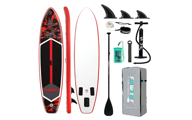 Eu Direct Funwater 350cm Inflatable Stand Up Paddle Board Sup Surfboard Large Size For Many Skills Complete Paddleboar