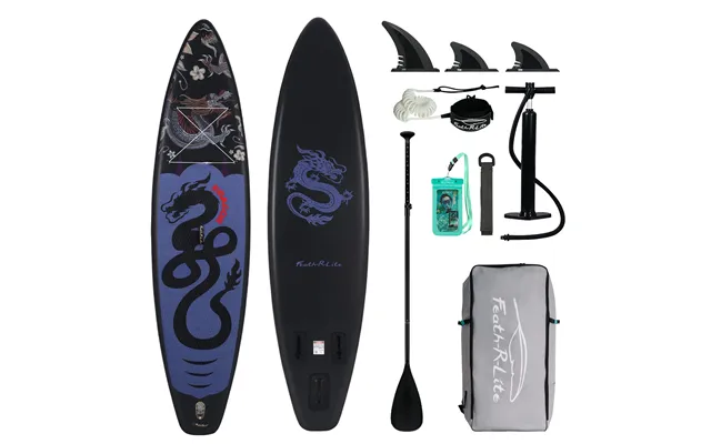 Eu Direct Funwater 350cm Large Size Inflatable Stand Up Paddle Board Surfboard Complete Paddleboard Accessories Adjust