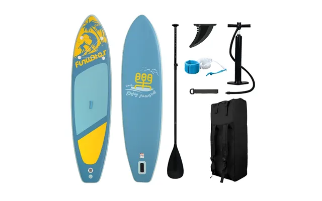 Eu Direct Funwater 350cm Large Size Inflatable Stand Up Paddle Board Surfboard Complete Paddleboard Accessories Adjust