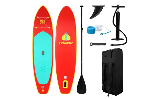 Eu Direct Funwater 350cm Large Size Inflatable Stand Up Paddle Board Surfboard Complete Paddleboard Accessories Adjust