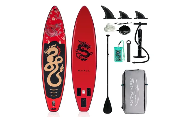 Eu Direct Funwater 350cm Large Size Inflatable Stand Up Paddle Board Surfboard Maximum Load 180kg Stand Up Portable Su