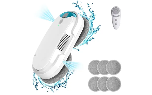 Eu Direct Inse W1 Window Cleaning Robot Automatic Water Spray Vacuum Cleaner Remote Control Electric Window Wiper House