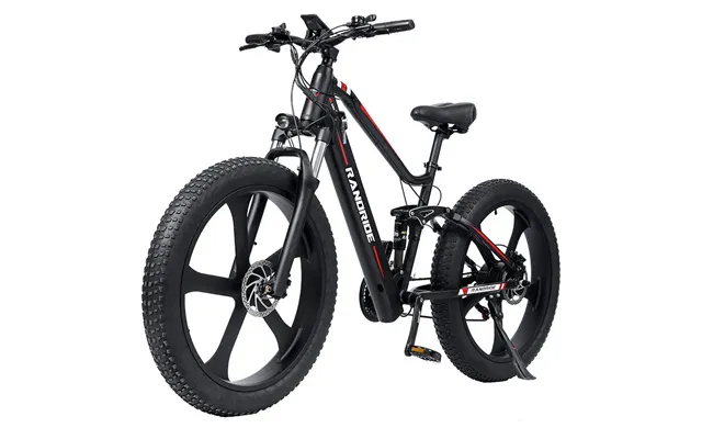 Eu Direct Randride Yx90m Electric Bike 48v 13.6ah 1000w Electric Bicycle 26 Inch 70-90km Mileage Range Max Load 150kg