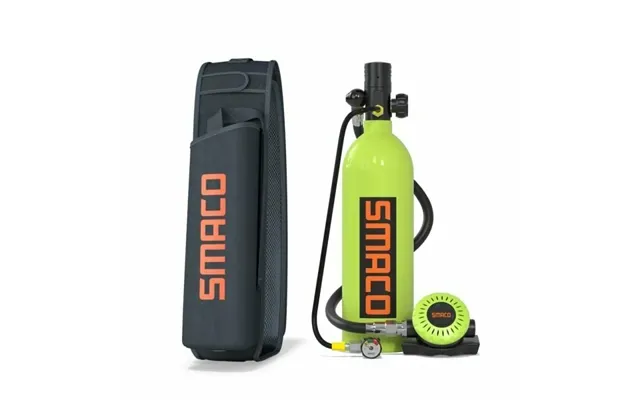 Eu Direct Smaco S400 Pro 1l Mini Scuba Tank Diving Oxygen Cylinder Underwater Exploration Emergency Rescue Professiona