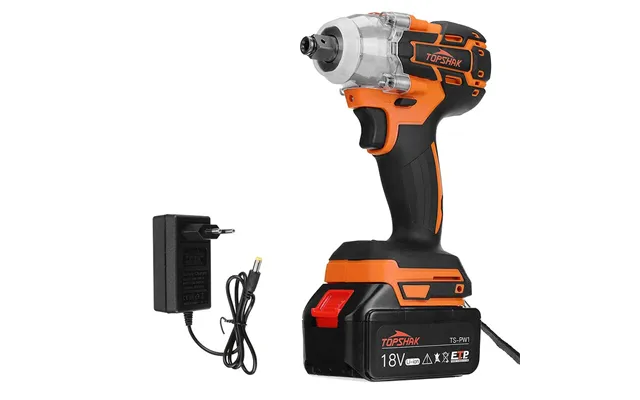 Eu Direct Topshak Ts-pw1 380n.m Brushless Electric Impact Wrench Led Working Light Rechargeable Woodworking Maintenance
